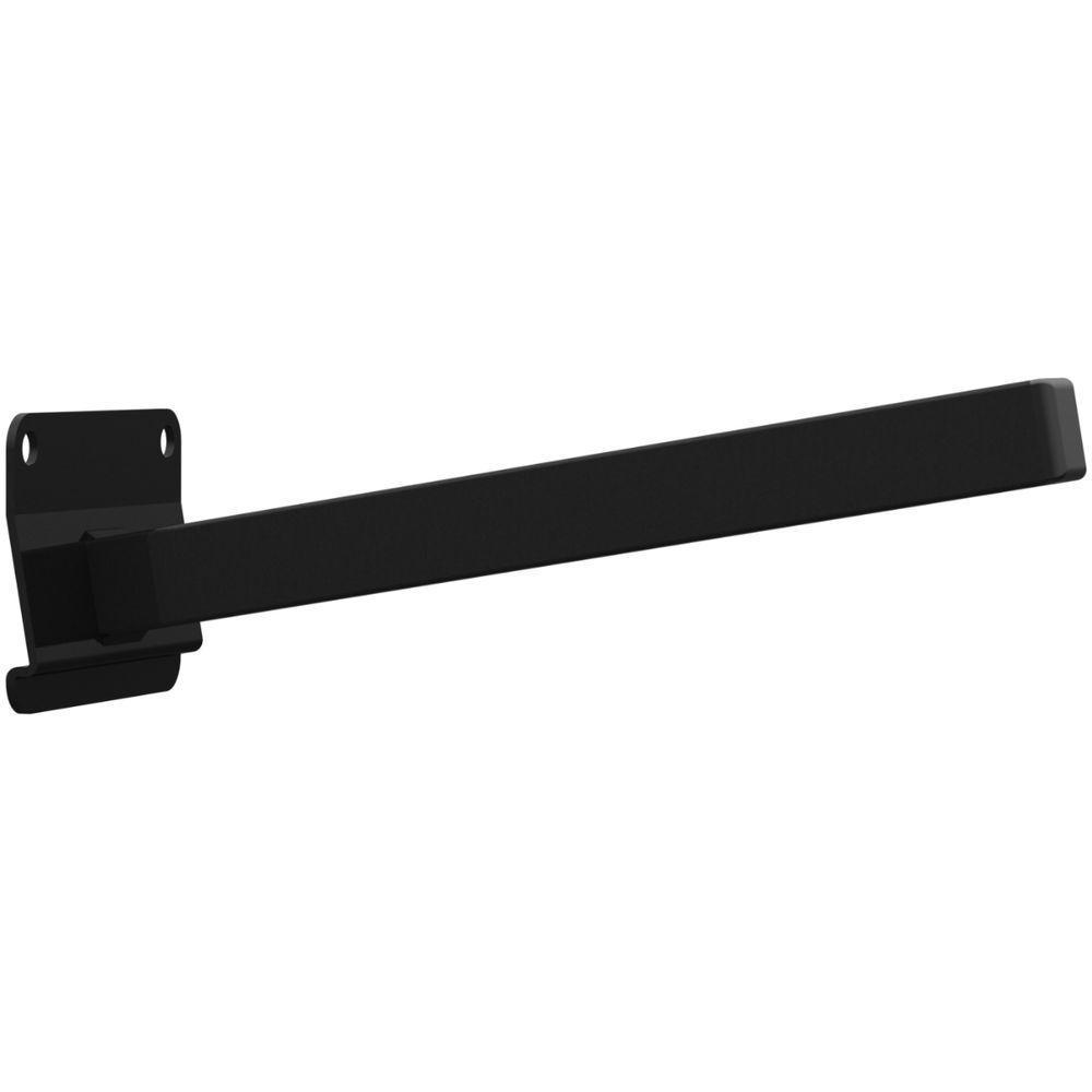 Suporte Refletor Parede Braço Inclinado 20 Cm - Preto - 8