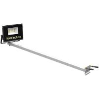 Suporte Refletor Parede Braço Inclinado 70 Cm - Branco