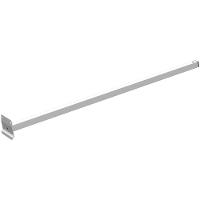 Suporte Refletor Parede Braço Inclinado 70 Cm - Branco - 9