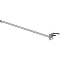 Suporte Refletor Inclinado Parede Braço 60 Cm Branco - 1