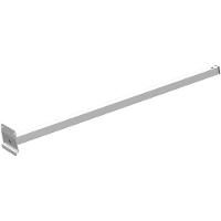 Suporte Refletor Inclinado Parede Braço 60 Cm Branco - 10