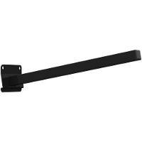 Suporte Refletor Inclinado Parede Braço 30 Cm - Preto - 9