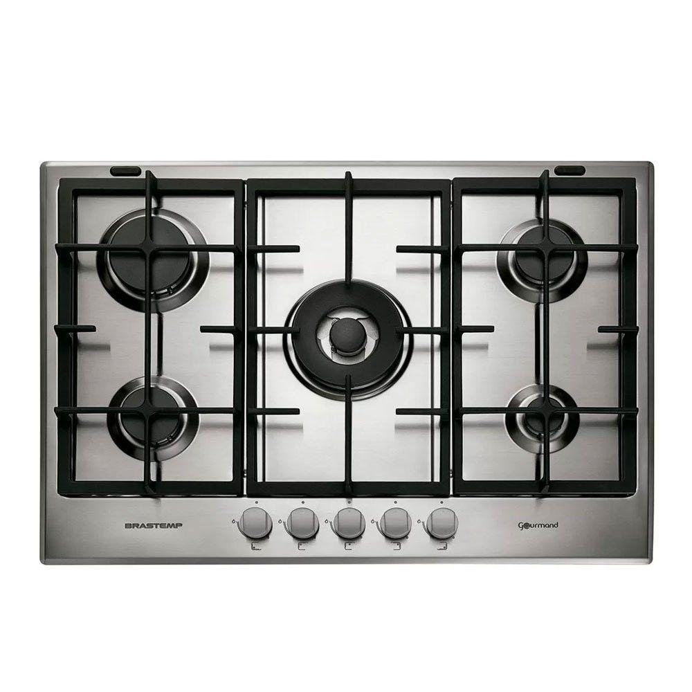 Cooktop Brastemp 5 Bocas Superautomático Gourmand Bdk75 Inox 220V - 2