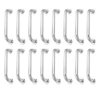 Alça De Apoio 30cm Barra Inox Kit 14 Unidades Idoso Cadeirante Deficiente Banheiro Box Corrimao - 1