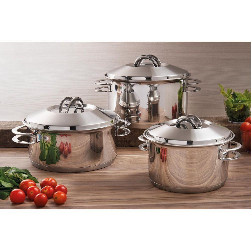 Caçarola Tramontina Solar Funda Em Aço Inox Fundo Triplo Com Tampa E Alças 16 Cm 1,8 L Tramontina - 5