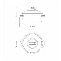 Caçarola Tramontina Solar Funda Em Aço Inox Fundo Triplo Com Tampa E Alças 20 Cm 3,6 L Tramontina - 8