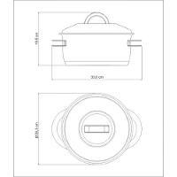 Caçarola Tramontina Solar Funda Em Aço Inox Fundo Triplo Com Tampa E Alças 24 Cm 6,1 L Tramontina - 10