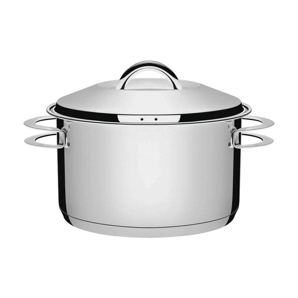 Caçarola Solar Solar Funda Em Aço Inox Fundo Triplo Com Tampa E Alças 28 Cm 8,4 L - 1