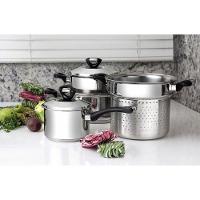 Caçarola Solar Baquelite Funda Em Aço Inox Fundo Triplo Com Tampa Alças De Baquelite 20 C - 9