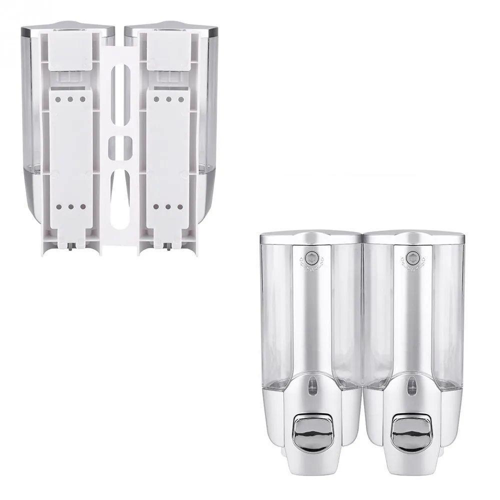 Dispenser Duplo Kit 12 Unidades Alcool Gel Sabonete Liquido Shampoo Banheiro Shopping Restaurante - 5