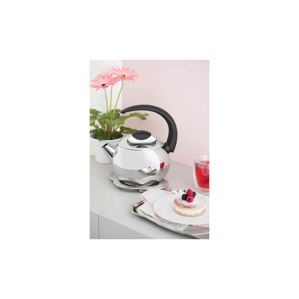 Chaleira Tramontina Em Aço Inox Cabo Preto 18 Cm 2,2 L Tramontina - 4