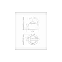 Chaleira Tramontina Em Aço Inox Cabo Preto 18 Cm 2,2 L Tramontina - 2