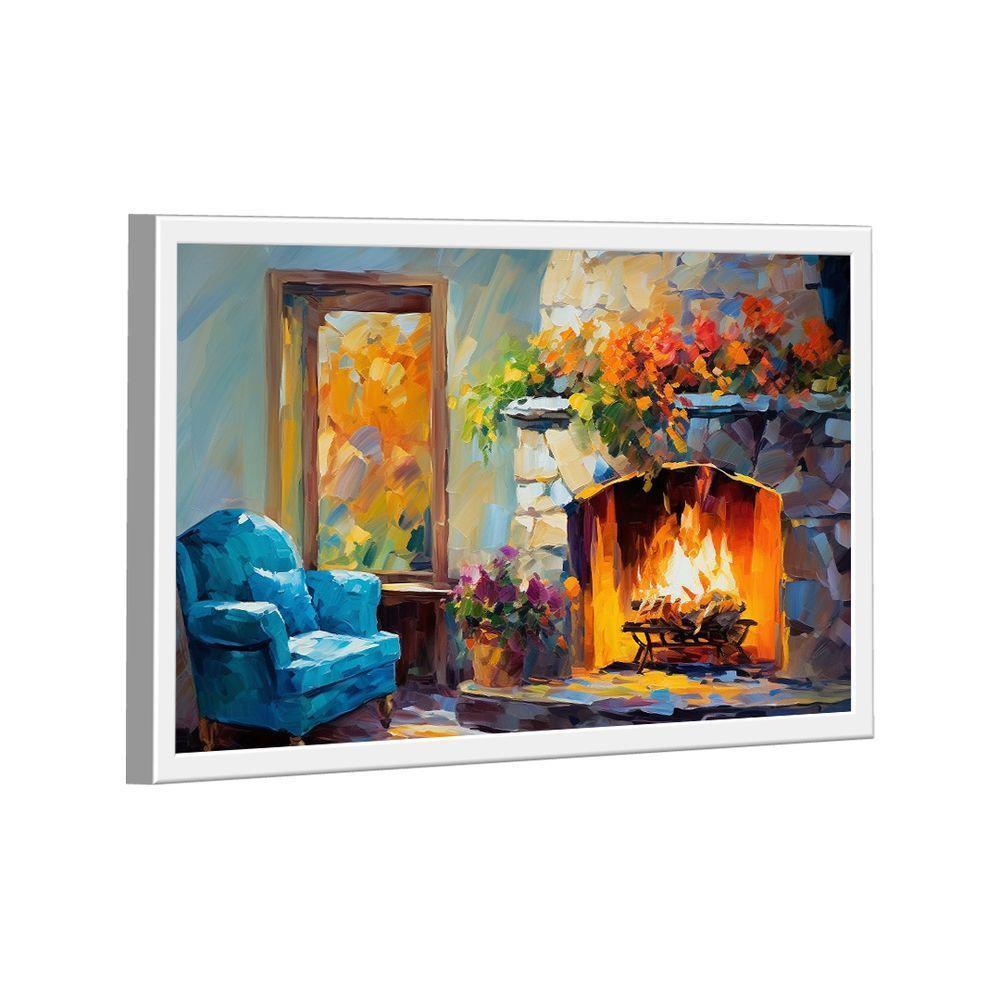 Quadro Arte Da Lareira -- Br Artes - 4