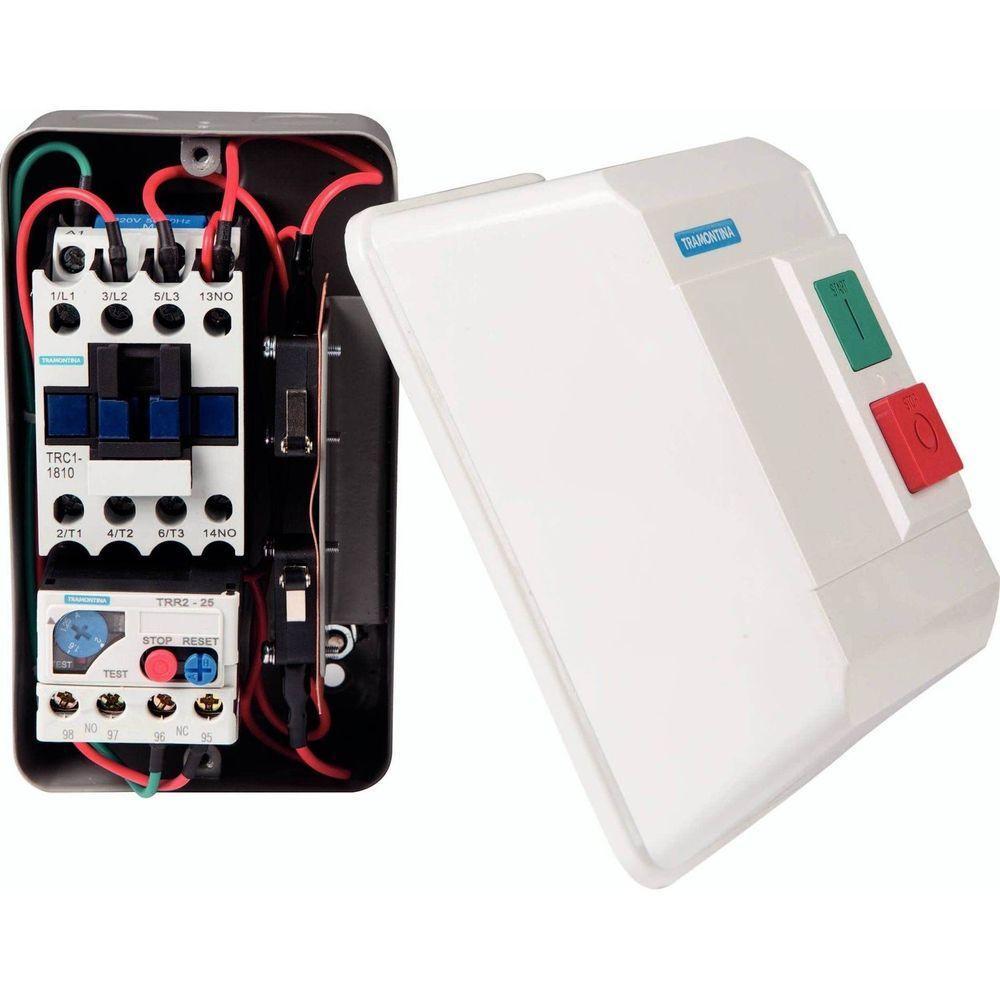 Chave De Partida Trifásica Tramontina Trq3-5,5p 220 V 4 Cv 9~13 A Tramontina - 2