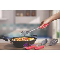 Colher Para Arroz Tramontina Utilitá Em Nylon Com Cabo De Polipropileno Vermelho Tramontina - 3