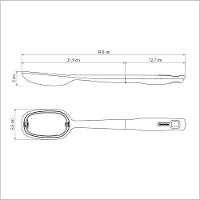 Colher Para Servir Tramontina Verano Com Bojo Em Nylon E Cabo De Polipropileno Vermelho Tramontina - 3