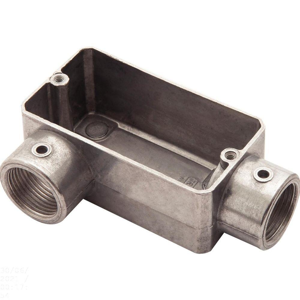 Condulete Fixo 1-2" Tipo "lr" - Sem Tampa - Rosca Bsp - Sem Pintura Tramontina - 1