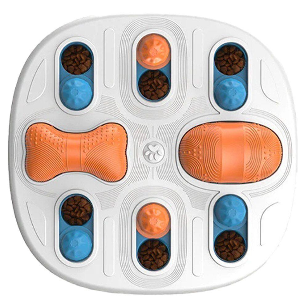 Comedouro Brinquedo Interativo Cachorro Cao Pet Raçao Petisco Quebra Cabeça Comida Recompensa Morded - 3