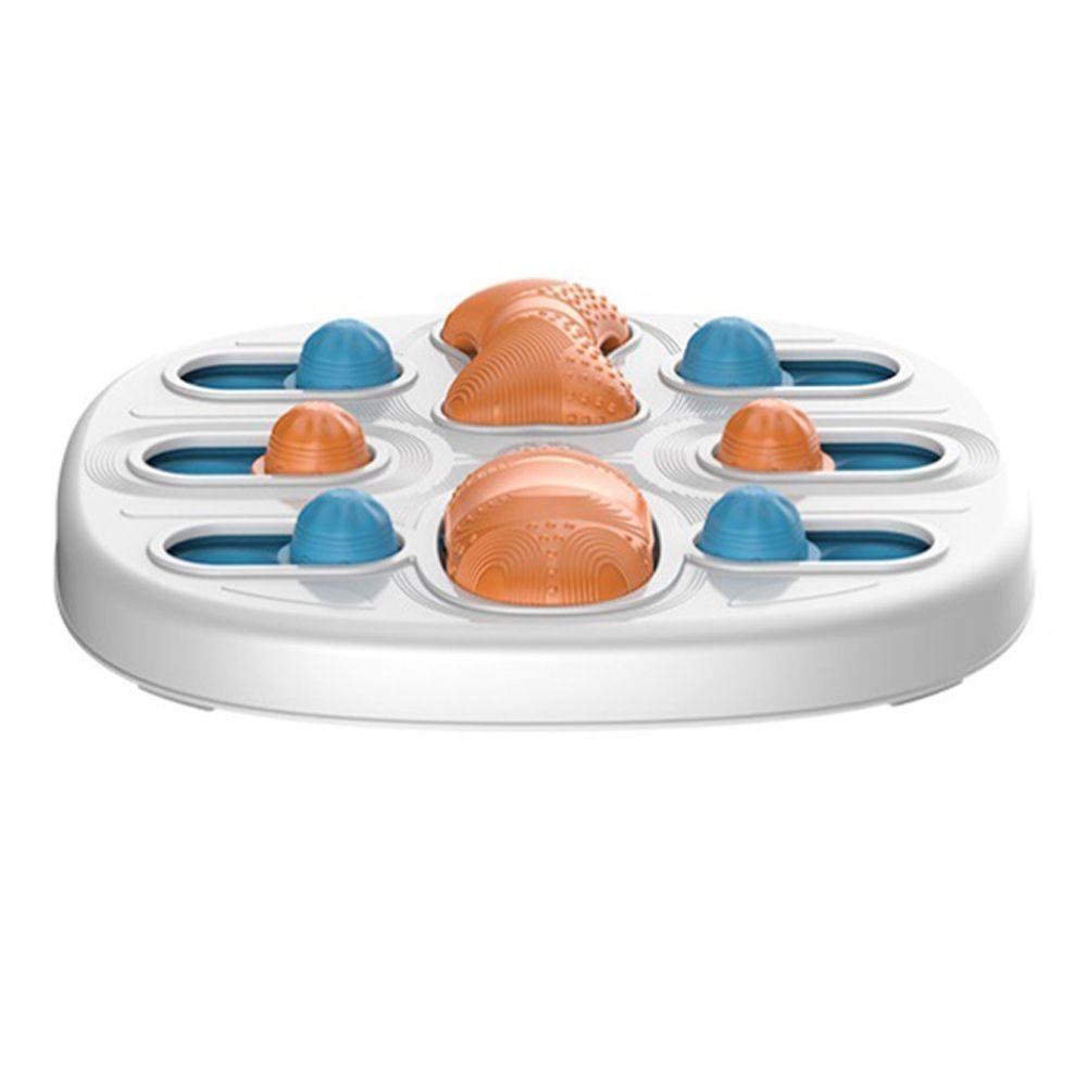 Comedouro Brinquedo Interativo Cachorro Cao Pet Raçao Petisco Quebra Cabeça Comida Recompensa Morded - 4