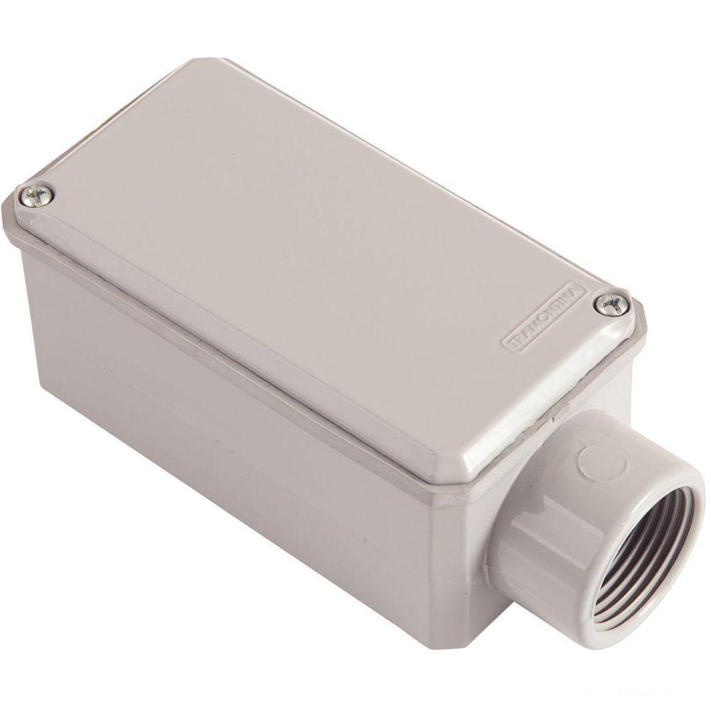 Condulete Fixo 1" Tramontina Tipo E Com Tampa Com Rosca Npt E Com Pintura Eletrostática Tramontina - 1