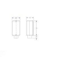 Condulete Fixo 1-2" Tipo "e" - Sem Tampa - Sem Rosca - Sem Pintura Tramontina - 2