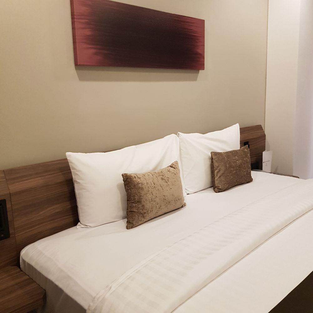 Par De Fronhas 50x70cm Percal 180 Fios 100% Algodão Padrão Hotel Bege - 3