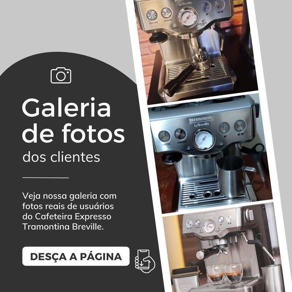 Combo Kit Cafeteira Express + Moedor De Grãos De Café - Elétrico By Breville - 110v - 2