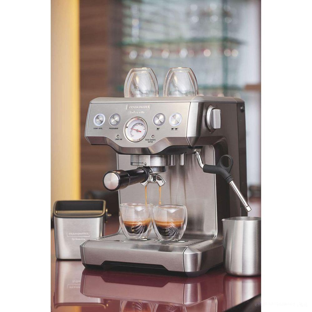 Cafeteira Elétrica Tramontina By Breville Express Em Aço Inox 1,8 L 127 V 110v - 127v - 6