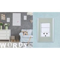 Placa 3 Postos 4x2 Tramontina Giz Verde Ardósia Tramontina - 3