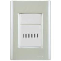 Cj Placa Com Campainha Cigarra Bivolt Giz Verde Ardósia Tramontina Completo Pronto Tramontina - 1