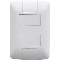 Conjunto 4x2 Com 1 Interruptor Simples 6 A 250 V E 1 Interruptor Paralelo 6 A 250 V Tramontina Aria Tramontina - 1