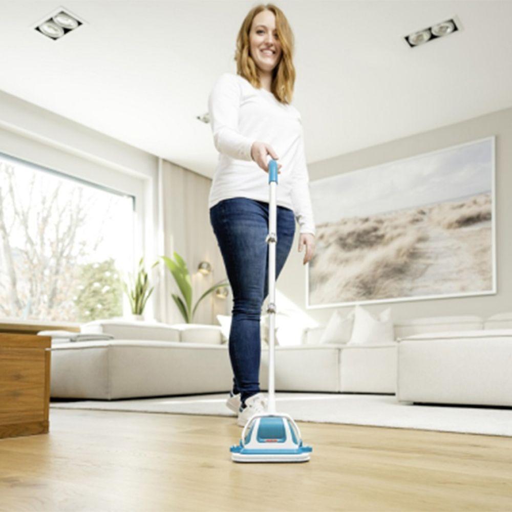 Escova Limpeza Eletrica 2 Em 1 Sem Fio Retratil Esfrega Limpa Poli Vidros Janelas Carro Ceramica Multiuso - 6