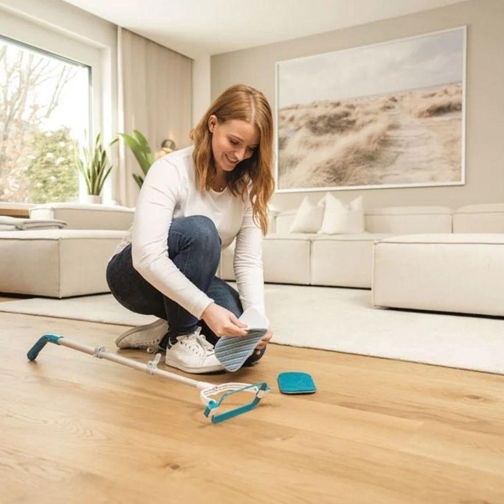 Escova Limpeza Eletrica 2 Em 1 Sem Fio Retratil Esfrega Limpa Poli Vidros Janelas Carro Ceramica Multiuso - 9