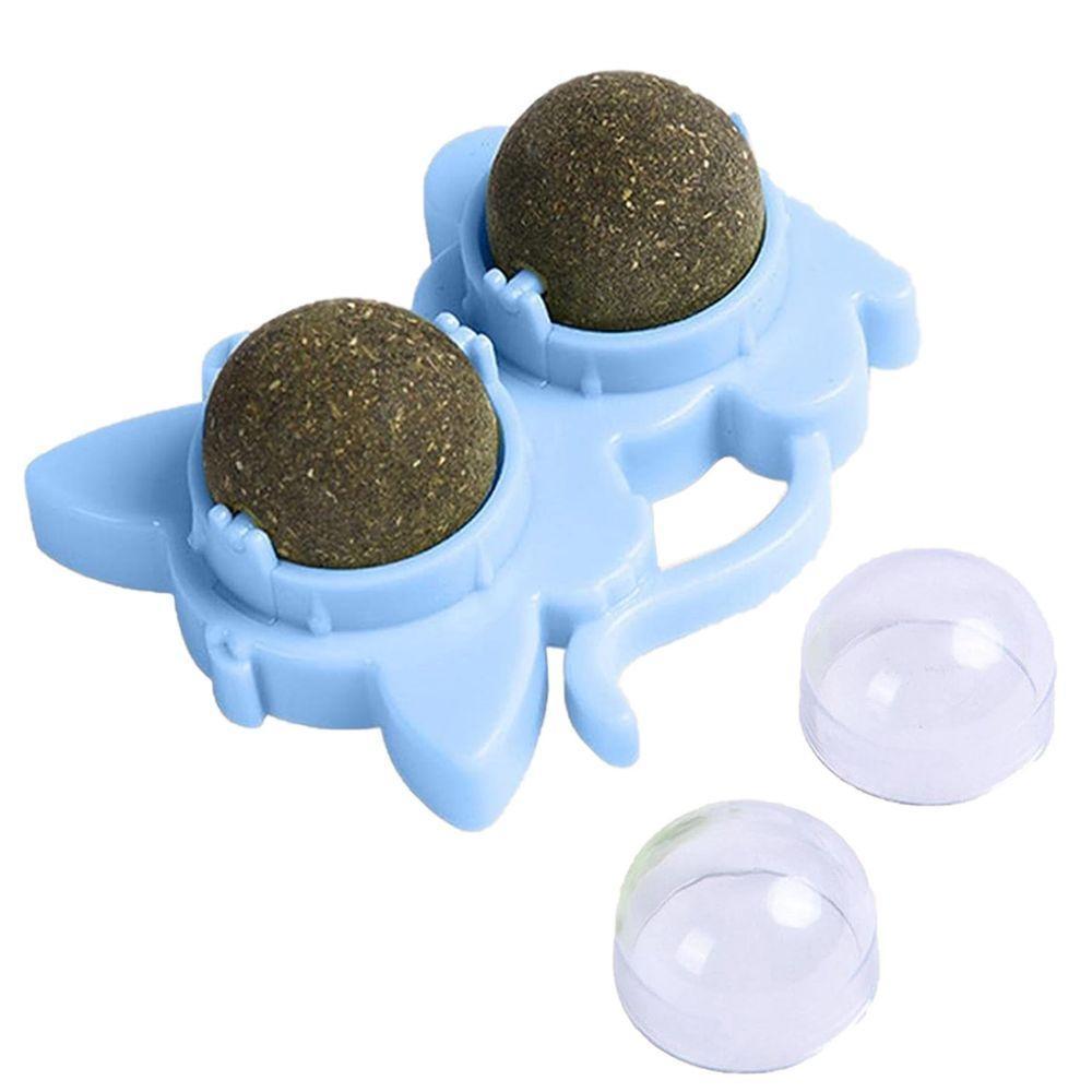 Brinquedo Erva De Gato Pet Natural Interativo Menta Bola Bolinha Catnip Animal De Estimaçao - 5