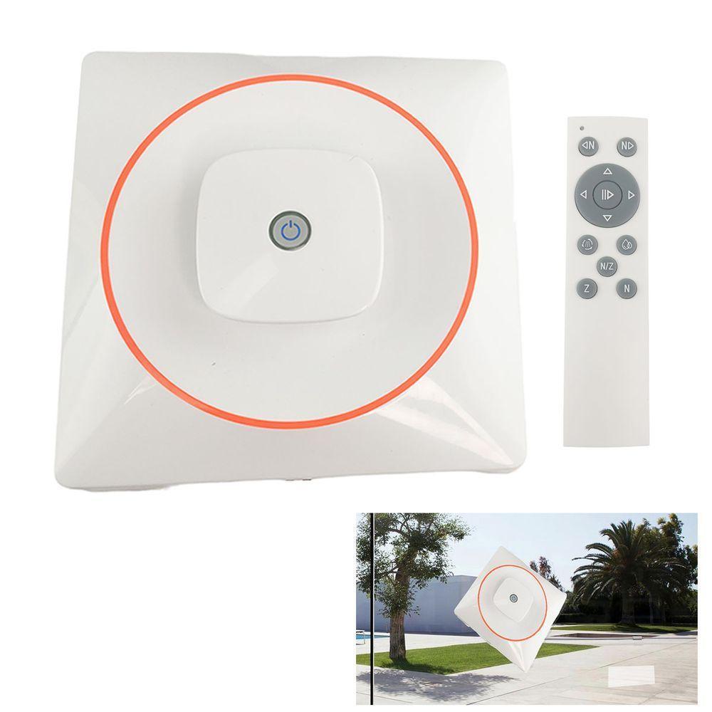 Robo Limpa Janela Vidro Espelho Vidraça Automatico Inteligente Controle Sensor Antiqueda Limpeza - 1