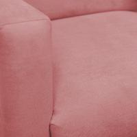 Kit 2 Poltronas E Puff Sala E Quarto Nina Suede Herrero Cor:rosa Bebê - 5