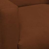 Kit 2 Poltronas E Puff Sala E Quarto Nina Suede Herrero Cor:cobre - 7