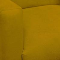 Kit 2 Poltronas E Puff Sala E Quarto Nina Suede Herrero Cor:amarelo - 2