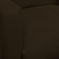 Kit 2 Poltronas E Puff Sala E Quarto Nina Suede Herrero Cor:marrom Escuro - 6