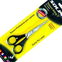 Tesoura Profissional Soling Fio Laser Prata 5.0 Polegadas - 2