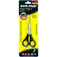 Tesoura Profissional Soling Fio Laser Prata 5.0 Polegadas - 3
