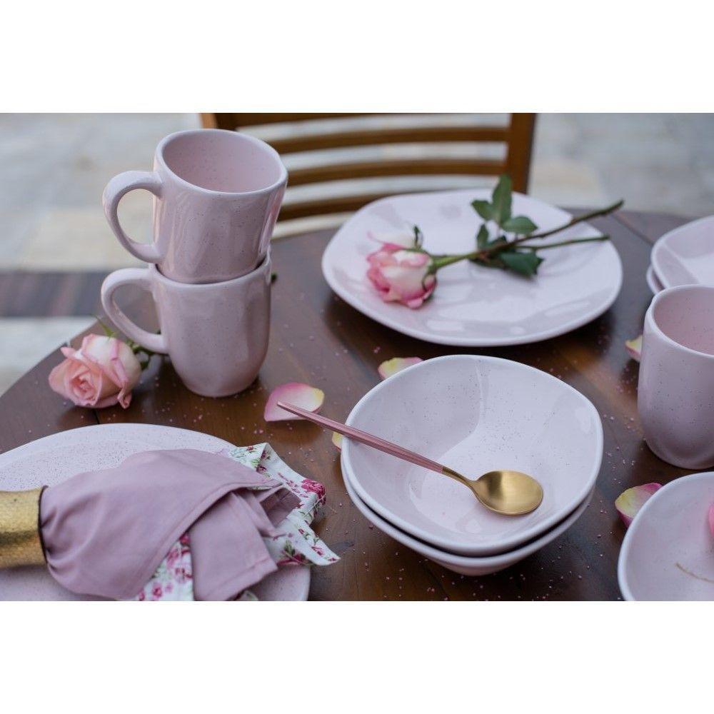 Conjunto De Canecas 04 Peças Ryo Pink Sand 260 Ml Oxford - 4