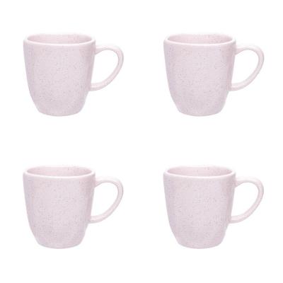 Conjunto De Canecas 04 Peças Ryo Pink Sand 260 Ml Oxford