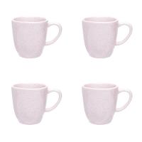 Conjunto De Canecas 04 Peças Ryo Pink Sand 260 Ml Oxford - 1