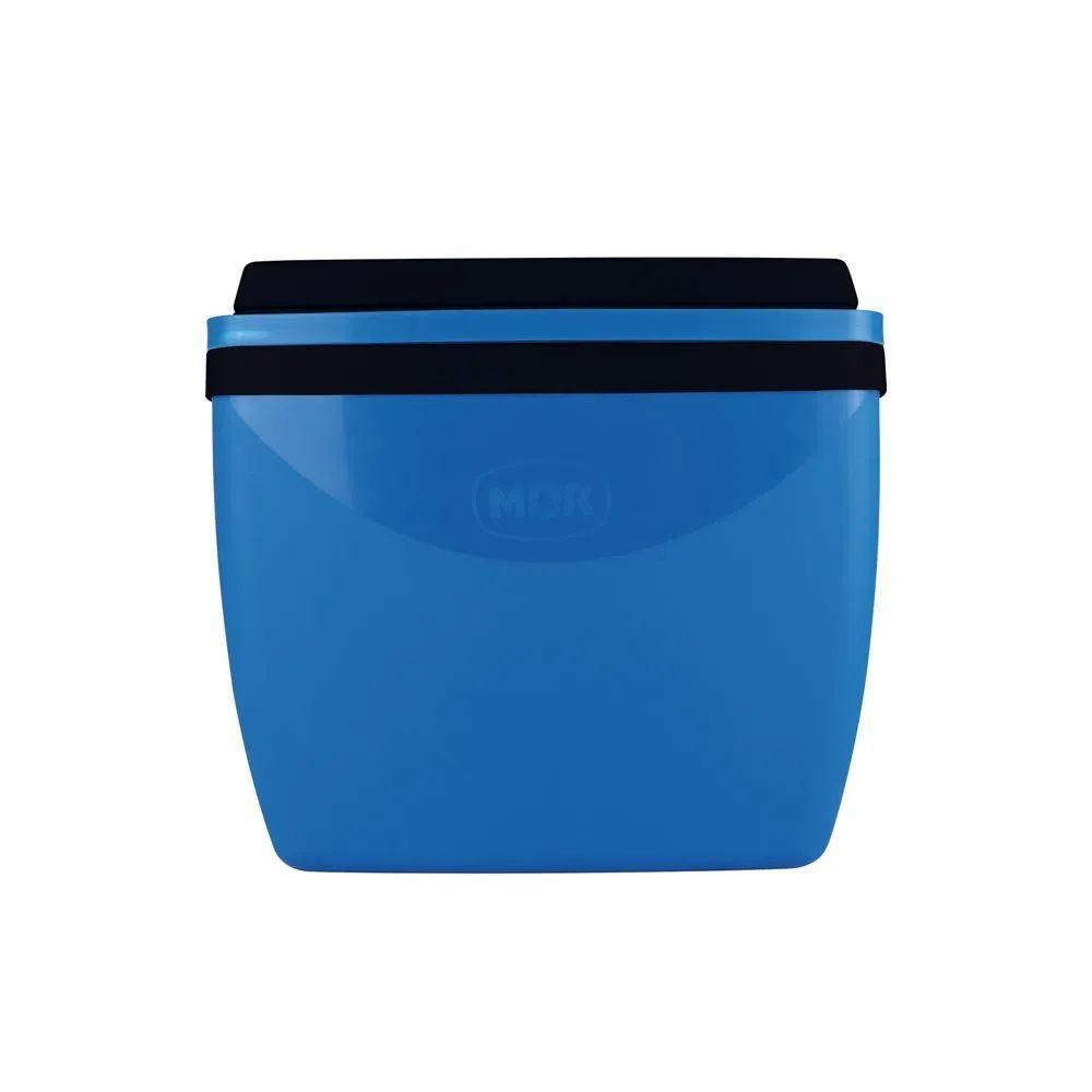 Caixa Termica 18 Litros Azul Com Preto - Mor - 1