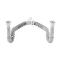 Sifao Tubo Extensivel Duplo Branco - Censi - 1