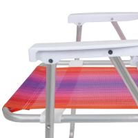 Cadeira De Praia Alta Aluminio Cores Sortidas - Mor - 5