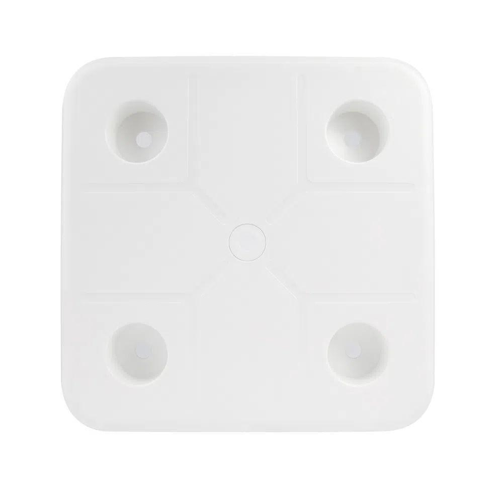 Mesa Plastica De Apoio Com Porta Copos Branca - Mor - 3