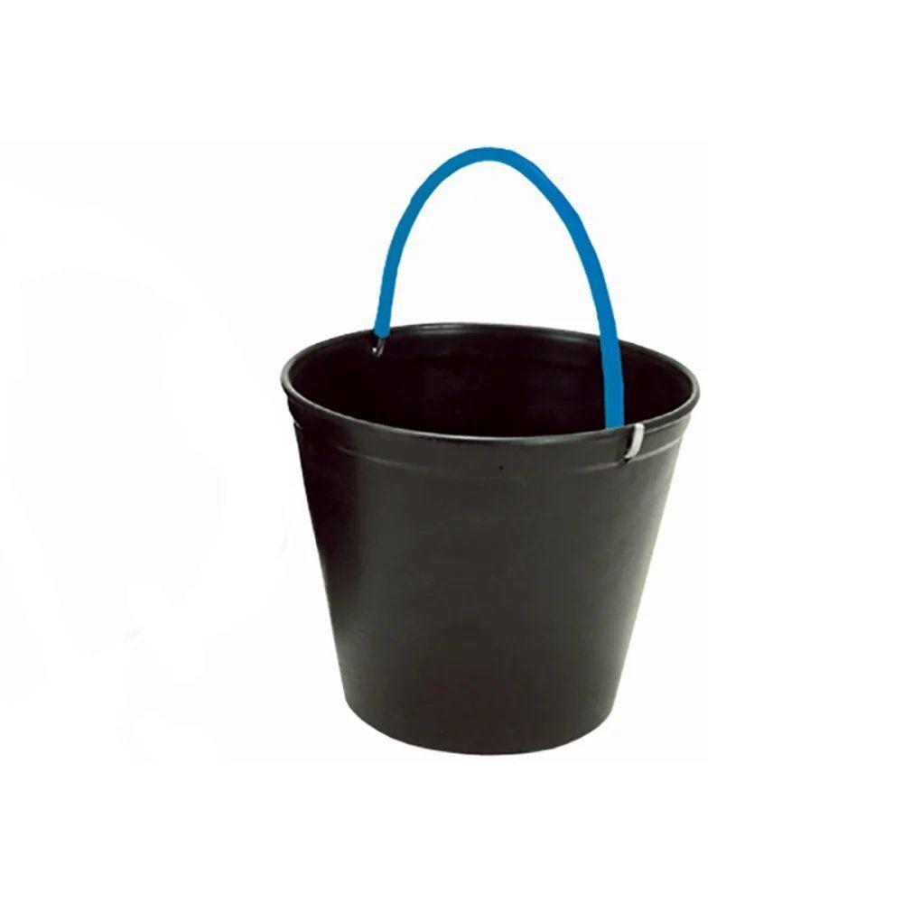 Balde Multiuso Super Reforcado 12 Litros Preto - Astra - 1