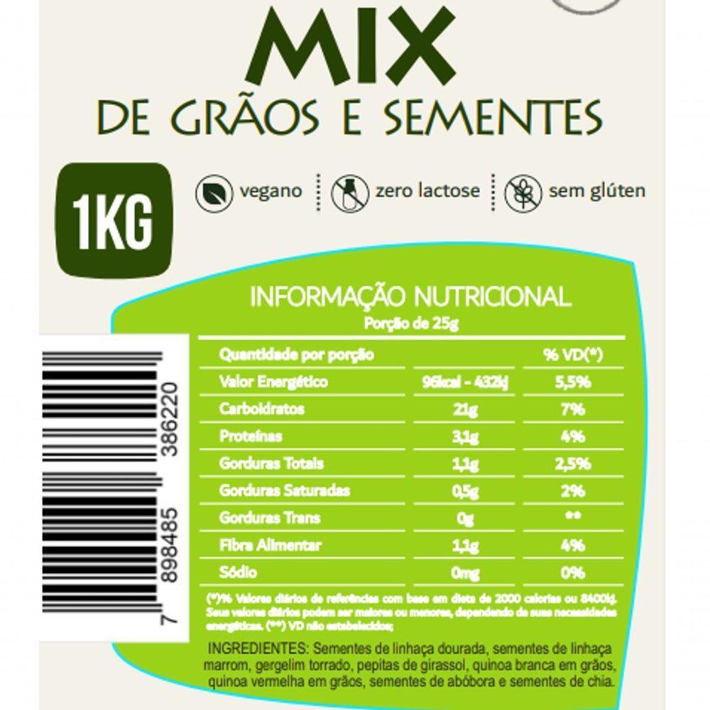 Mix De Sementes - A Granel 100g - 3